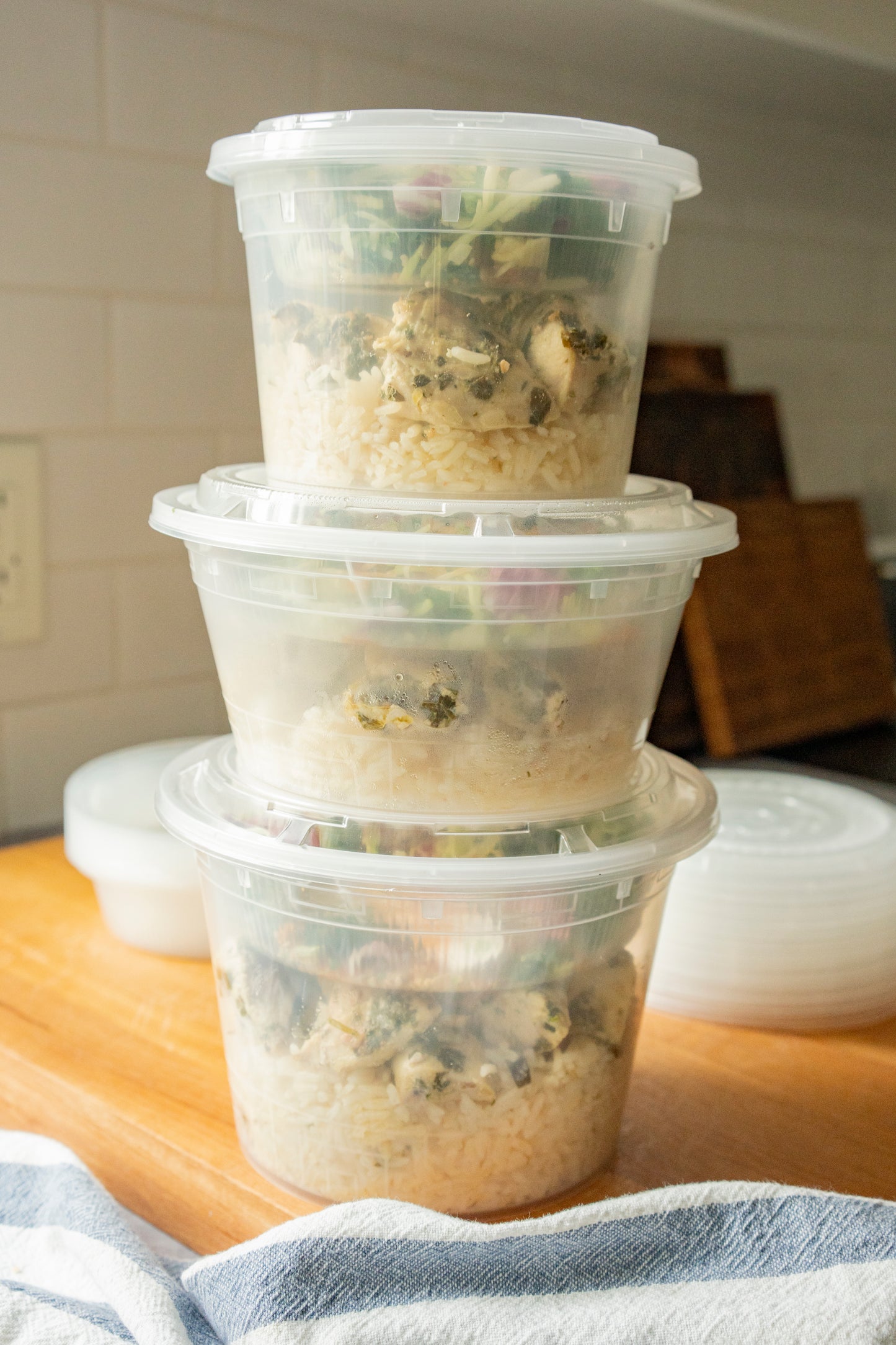 14 sets - 2 in 1 Container: 48 oz Combo Set