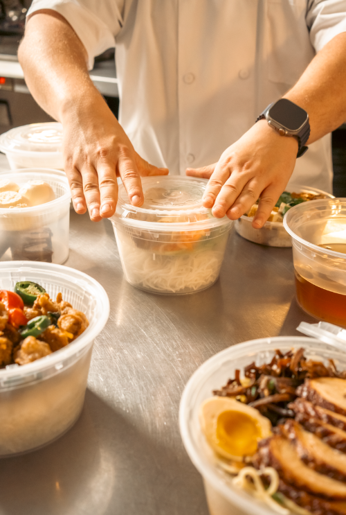 2 in 1 Container: 36 oz Combo Set