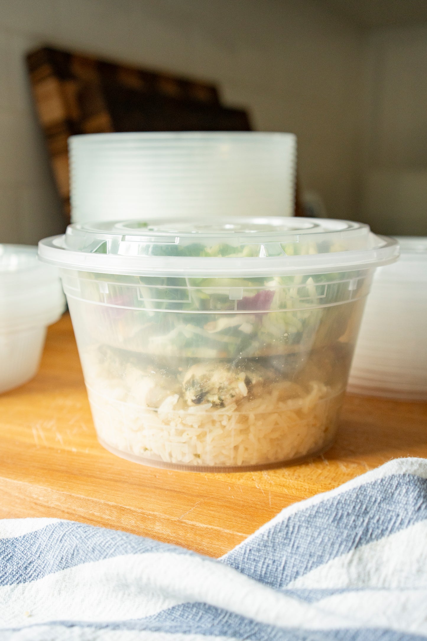 14 sets - 2 in 1 Container: 48 oz Combo Set