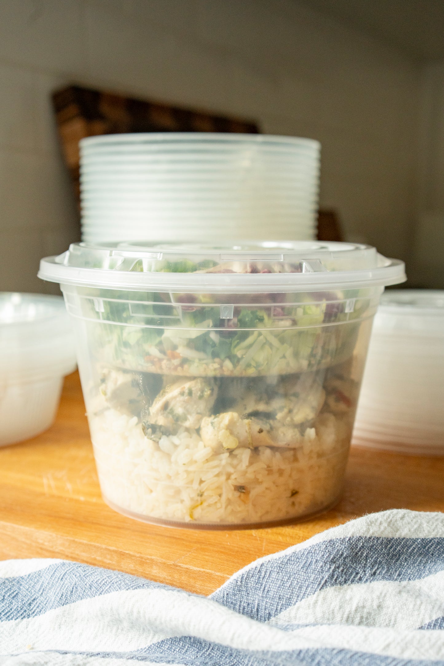 14 sets - 2 in 1 Container: 64 oz Combo Set