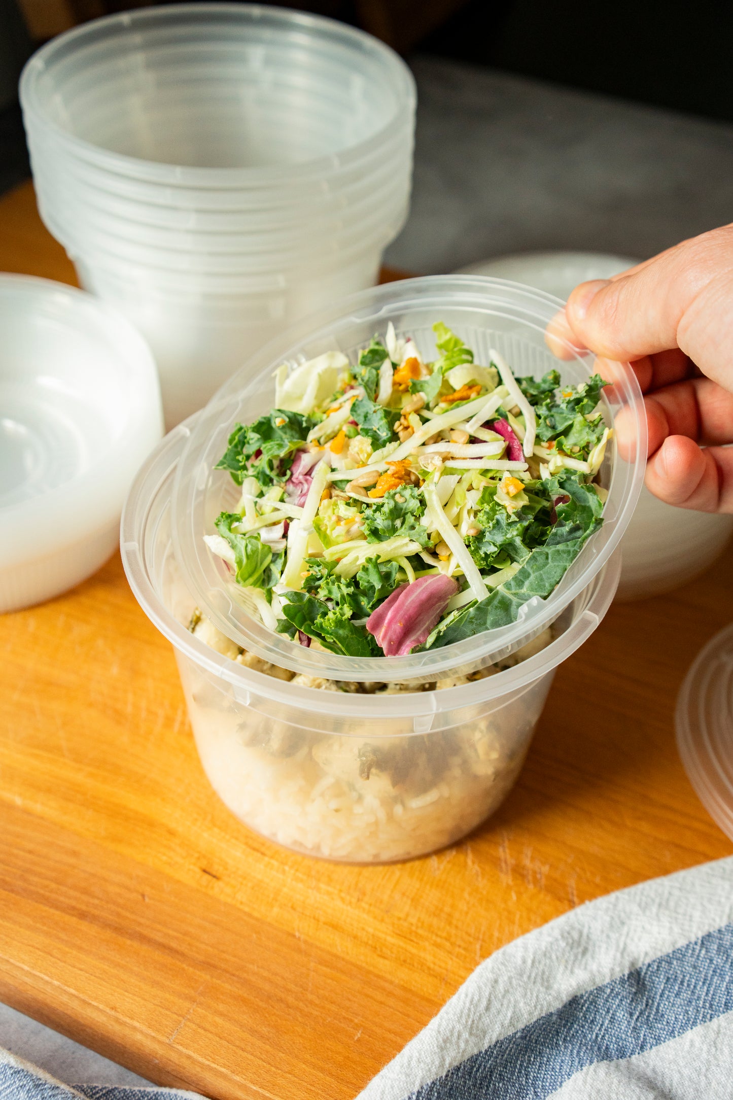 14 sets - 2 in 1 Container: 32 oz Combo Set